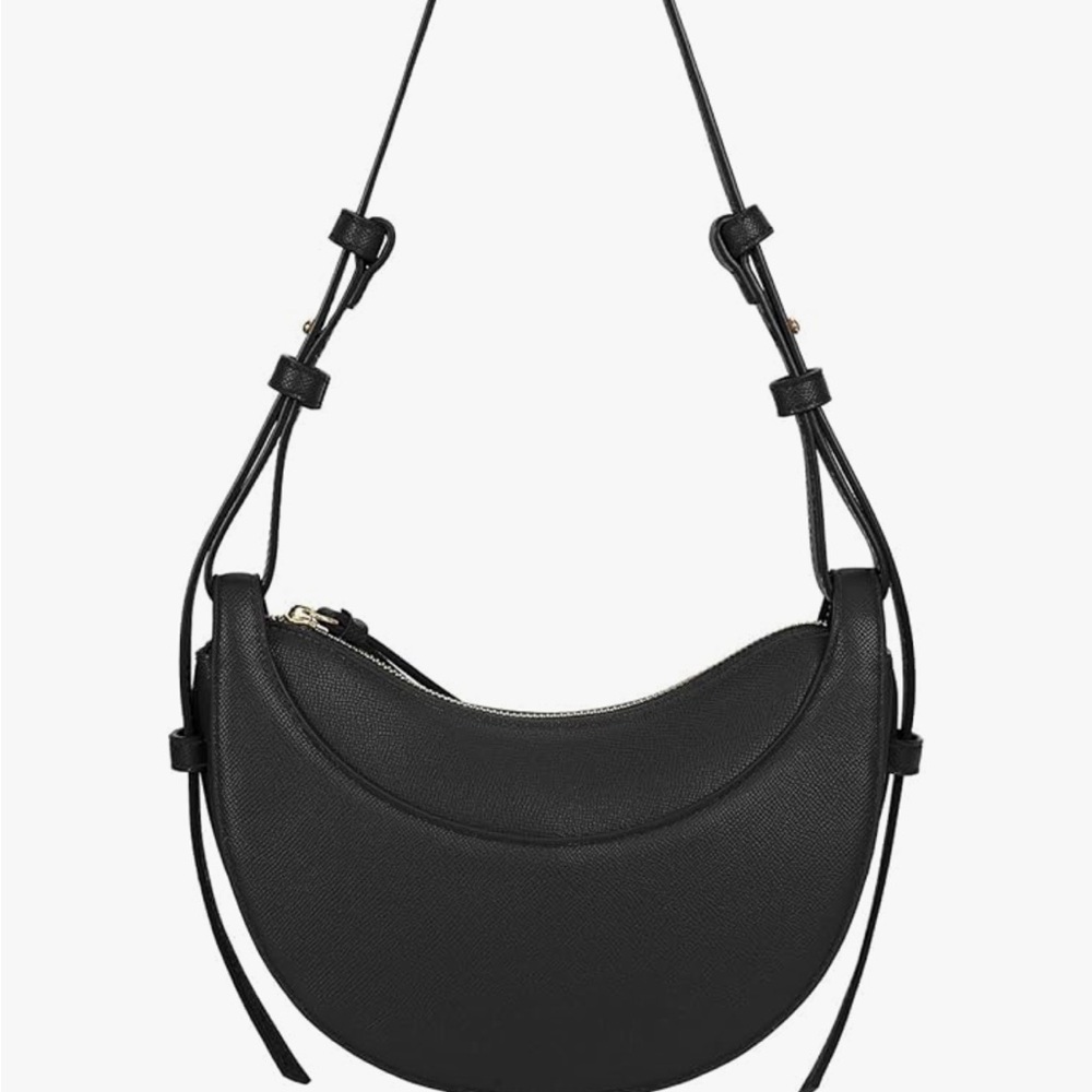 Faux Leather Shoulder Bag